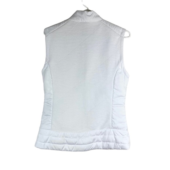 Nivo White Puffer Kelsey Vest Ribbed Quilted Women’s Size S Golf Outdoor - Picture 5 of 9